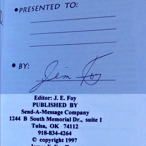 THE BRIEFER BIBLE DIGEST By J. E. Foy Editor Autographed Copy NEW Vintage Book - Picture 5 of 16